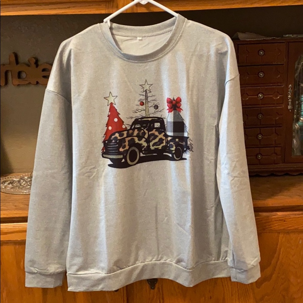 Christmas Leopard Sweatshirts